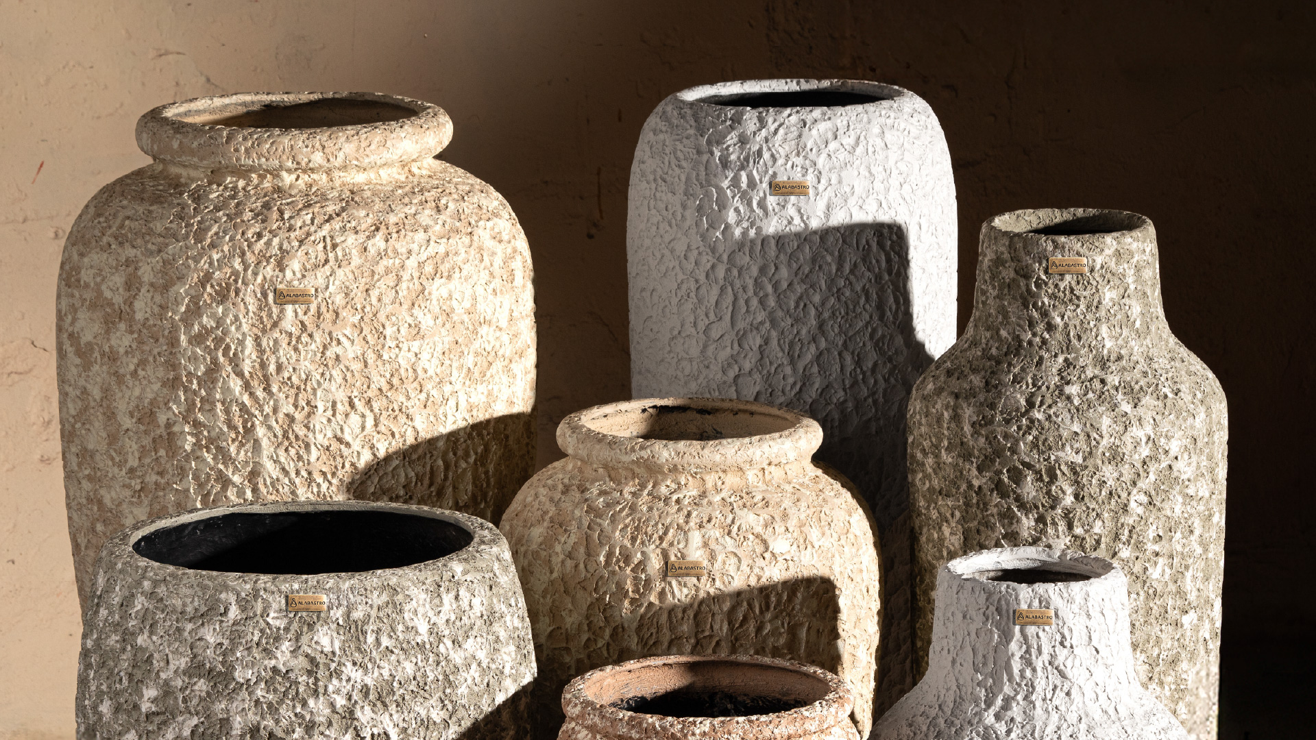 Vaso Alabastro em destaque